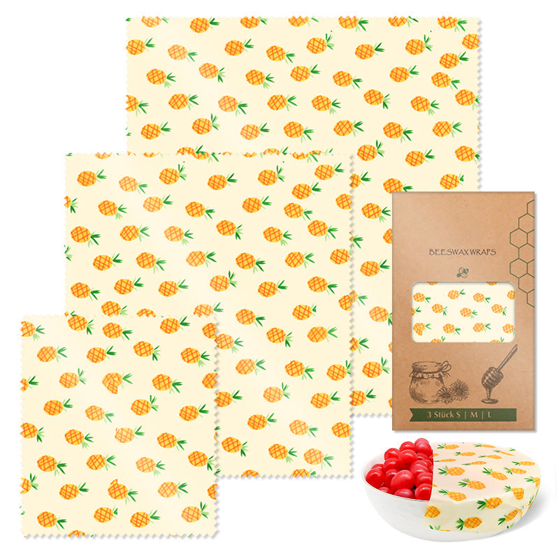 Envolturas reutilizables de cera de abeja