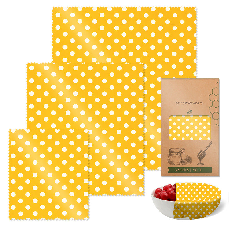 Envolturas reutilizables de cera de abeja
